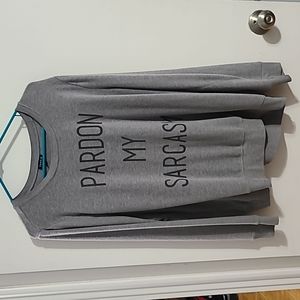 Torrid "Pardon my Sarcasm" Sweatshirt
